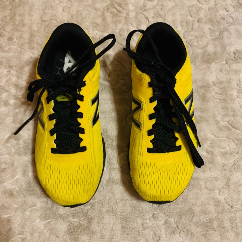 Yellow New Balance Tennis Shoes